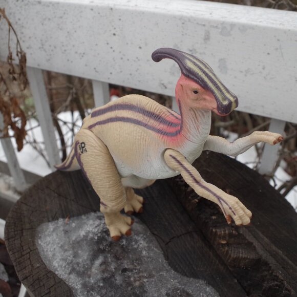Vintage Jurassic Park Parasaurolophus Dinosaur - Picture 3 of 5